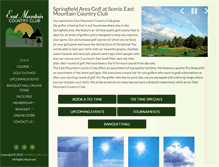 Tablet Screenshot of eastmountaincc.com